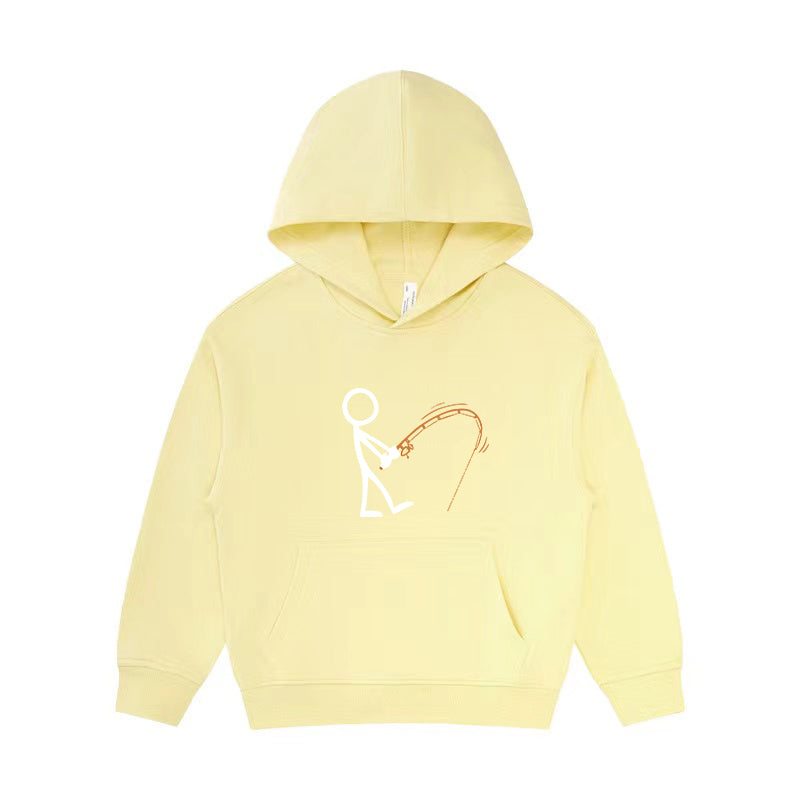 Caught A Big Fish Kid's Hoodie