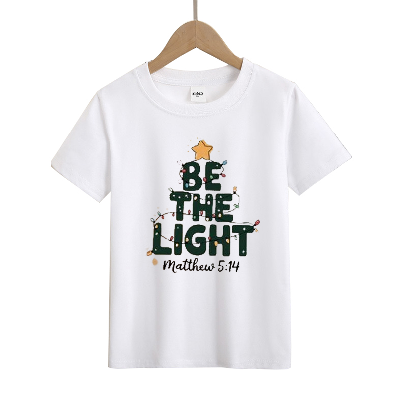 Be The Light Matthew 5:14 Kids T-Shirt