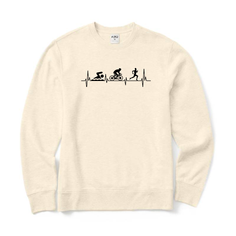 Swim Bike Run Athlete Sweatshirt