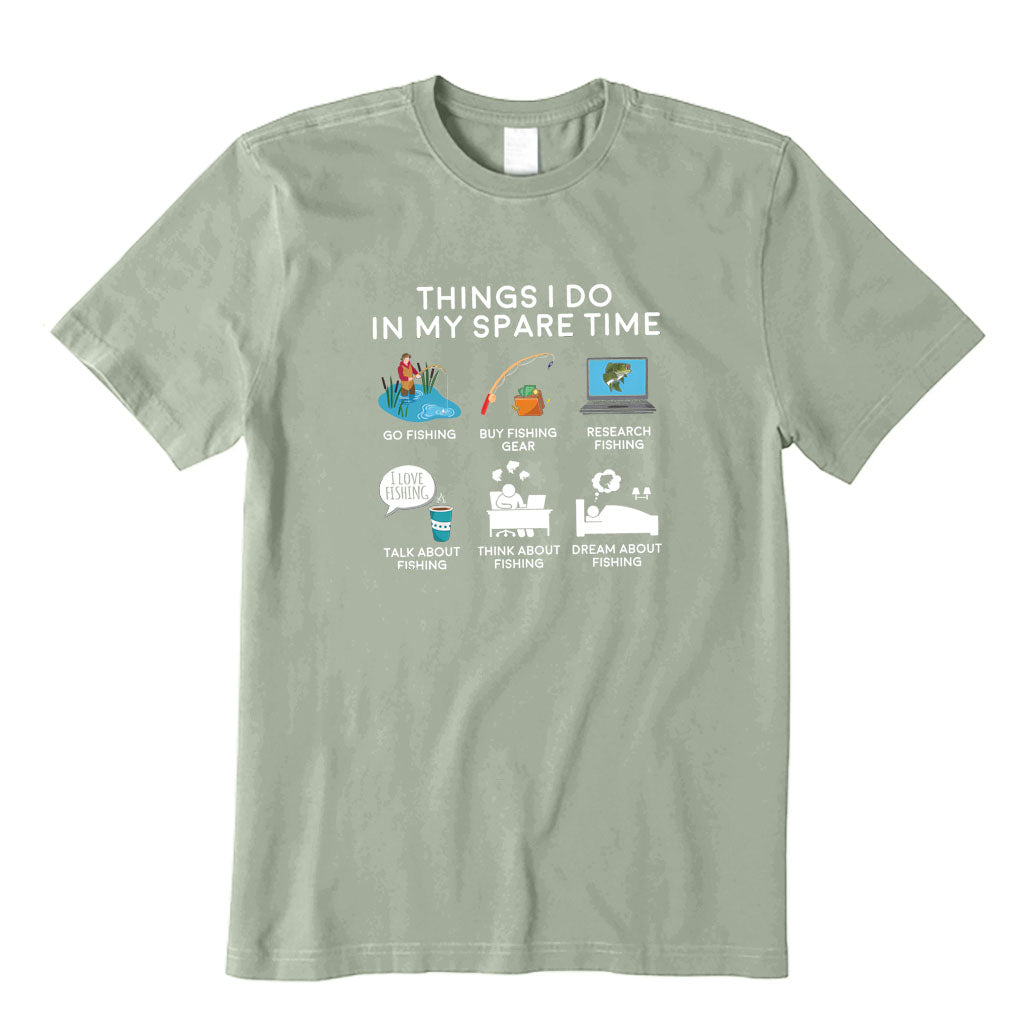Fishing Things I Do In My Spare Time T-Shirt
