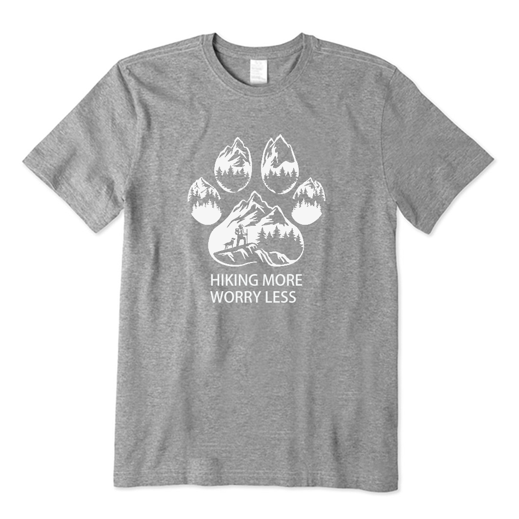 Hiking More Worry Less T-shirt