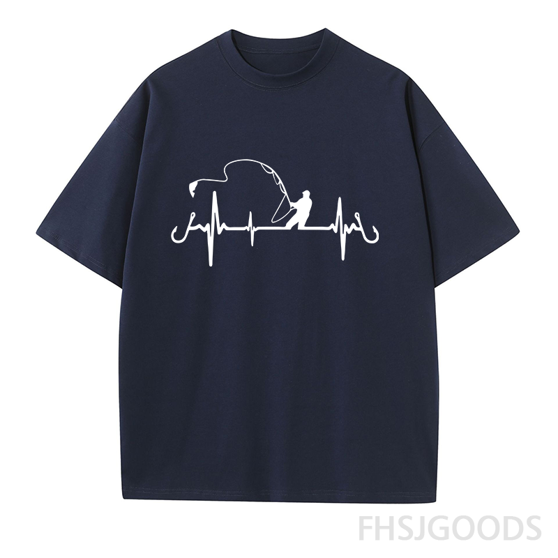 HEARTBEAT FISHING Unisex T-Shirt