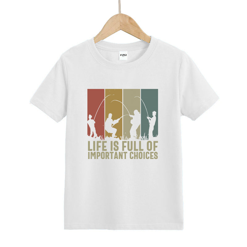 LIFE IS FULL OF IMPORTANT Kids T-Shirt