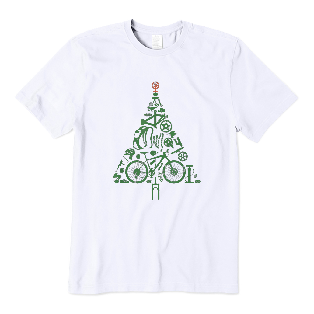Christmas Road Bike T-shirt