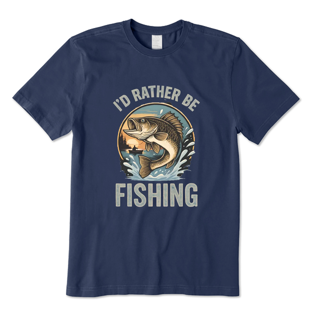 I'd Rather Be Fishing T-shirt