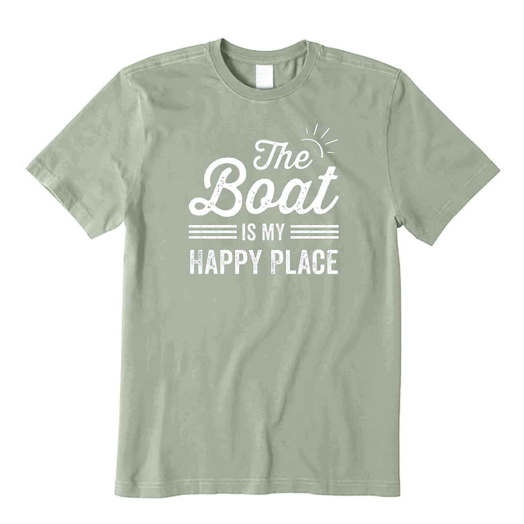 The Boat Is My Happy Place T-Shirt