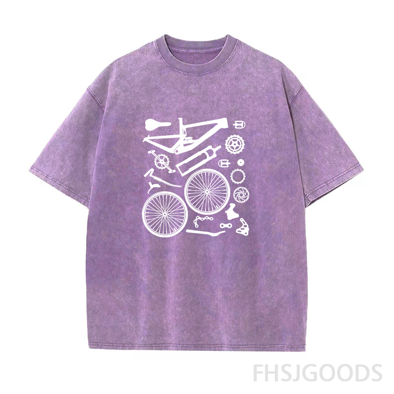 The Original Bike Parts Unisex Distressed T-Shirt