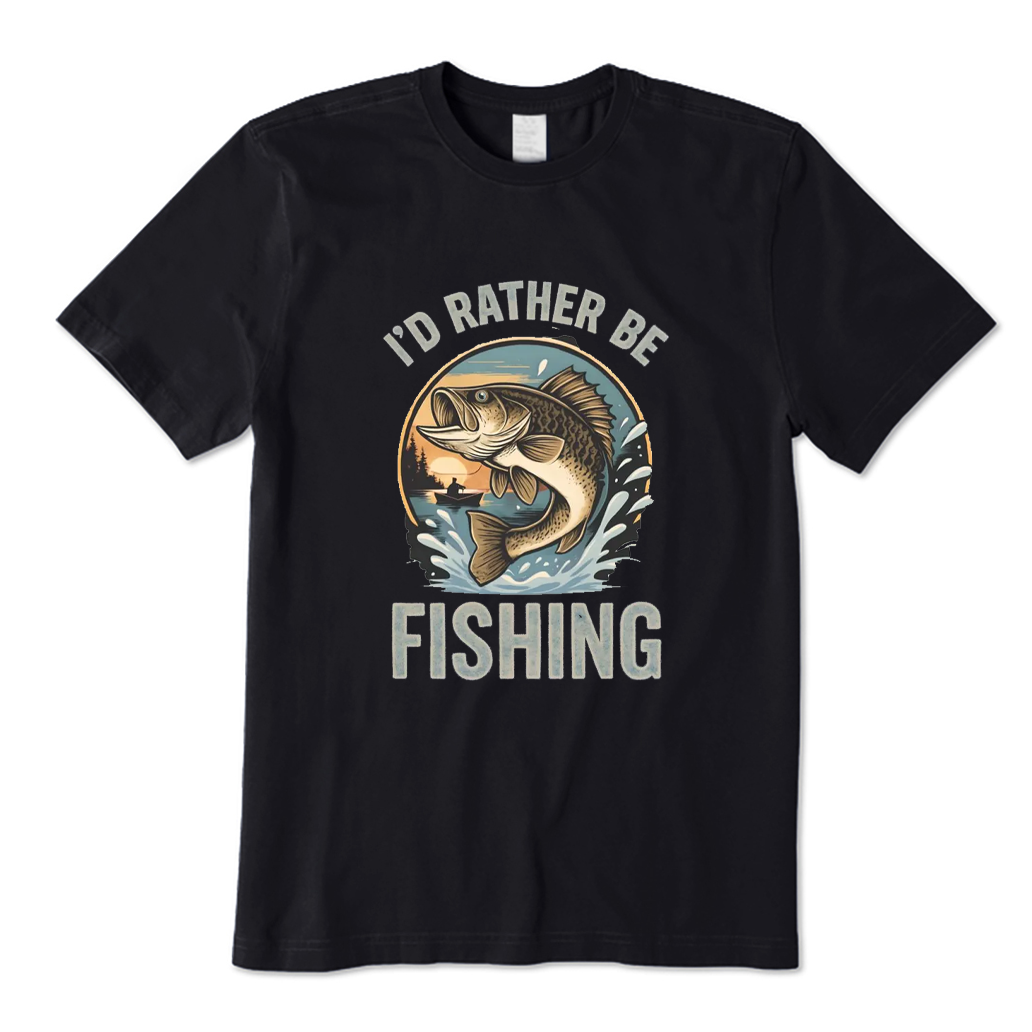 I'd Rather Be Fishing T-shirt
