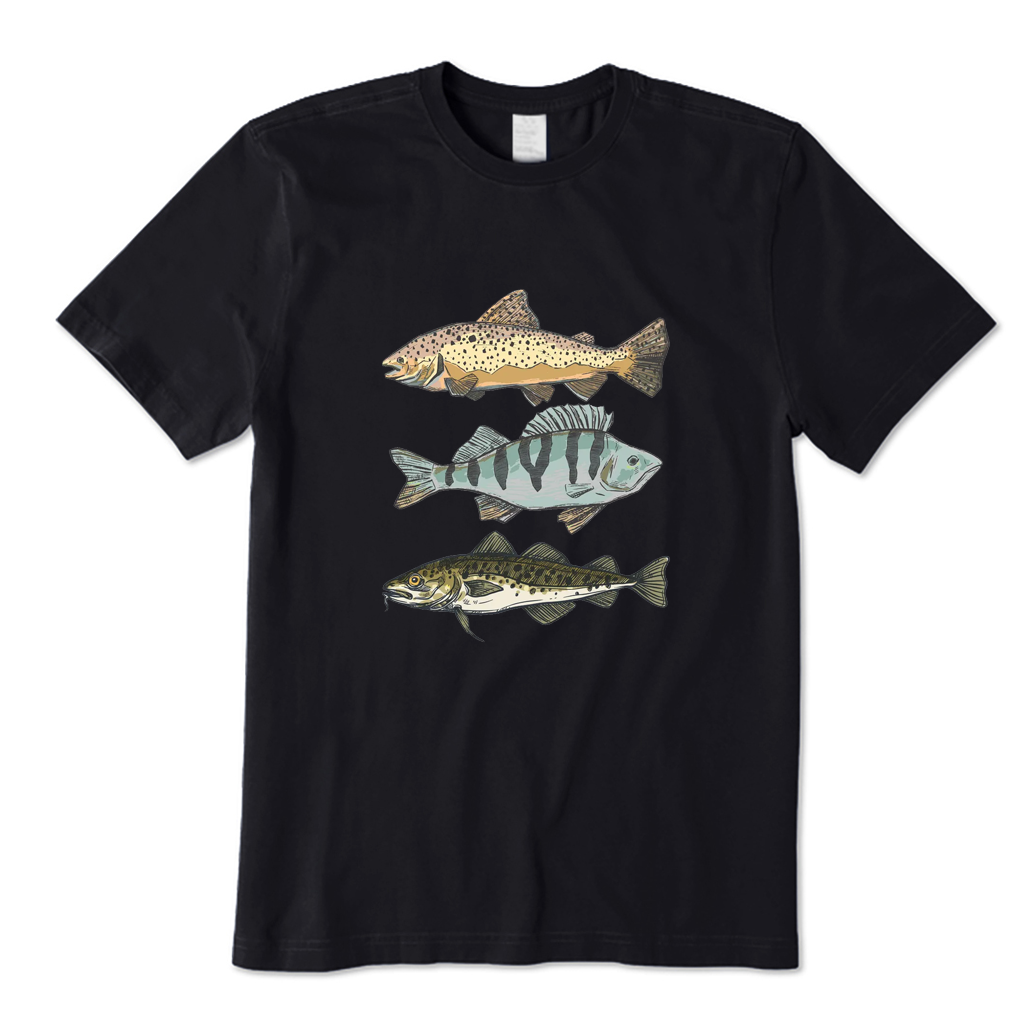 River Fish Trout T-shirt