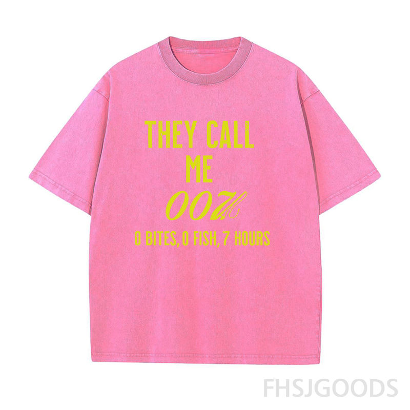 They Call Me 007 Unisex Distressed T-Shirt