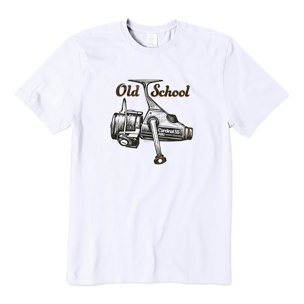 old school Fishing Reel T-Shirt