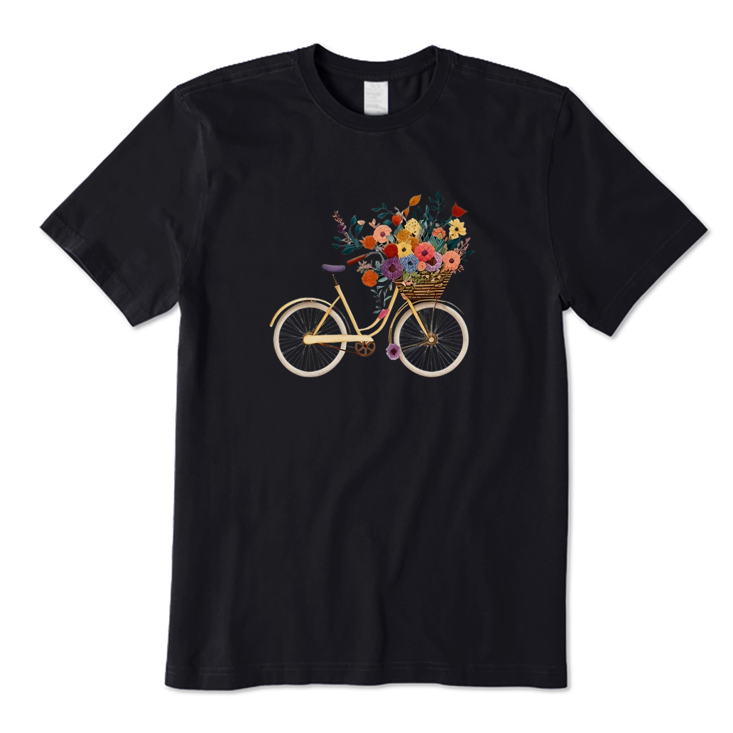 Flowers & Bicycles T-shirt
