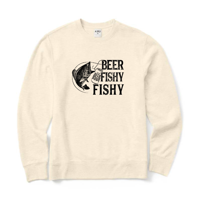 Beer Fishy Fishy Crewneck Sweatshirt