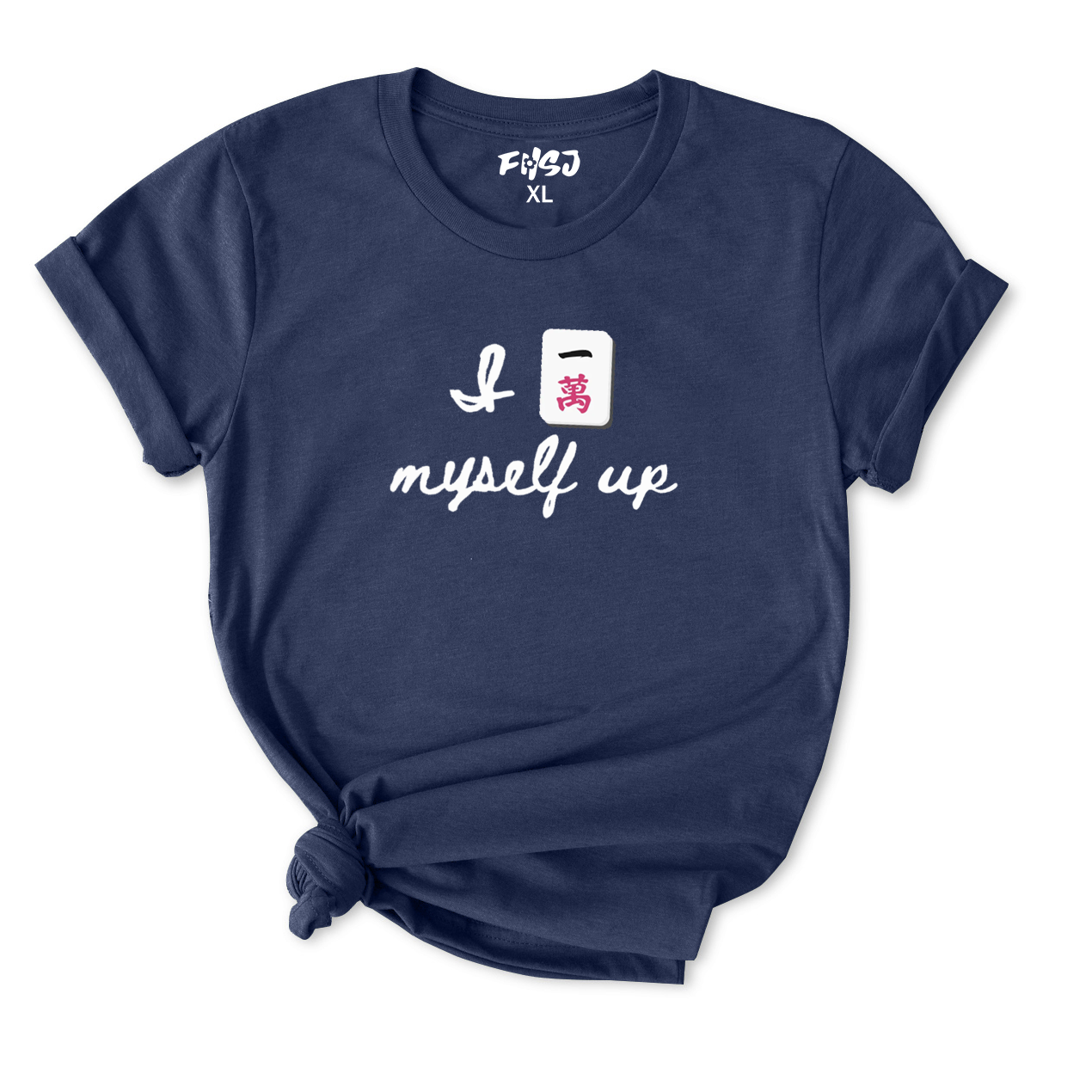 I Wan Myself Up Mahjong T-Shirt for Women