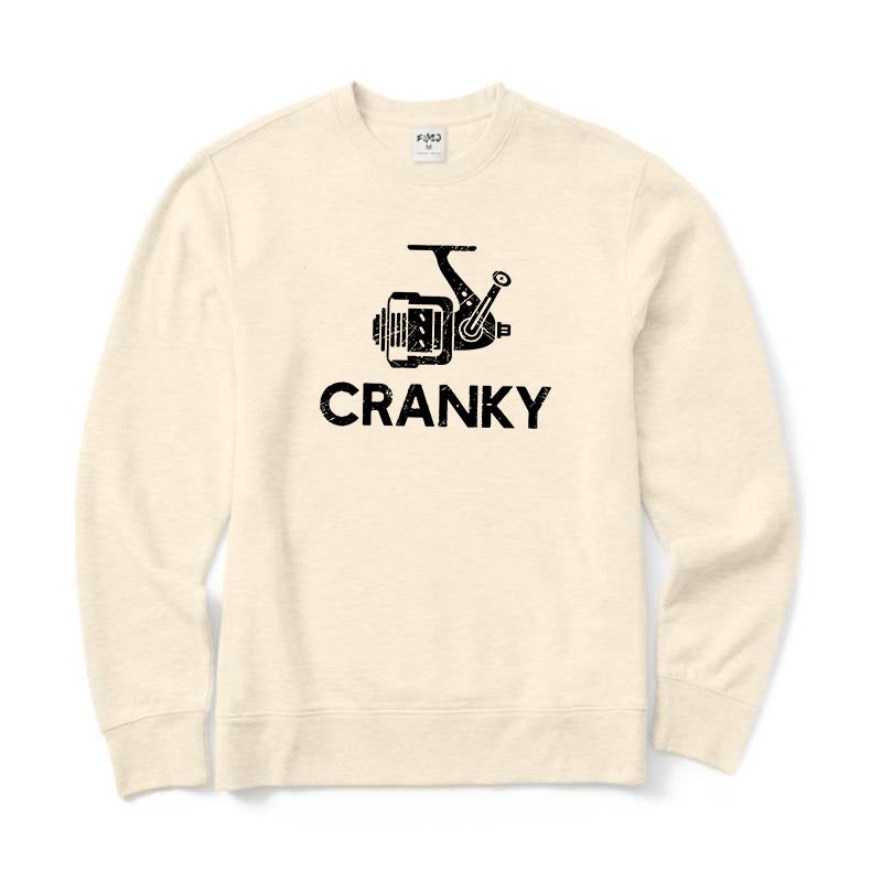 CRANKY FISHING Crewneck Sweatshirt