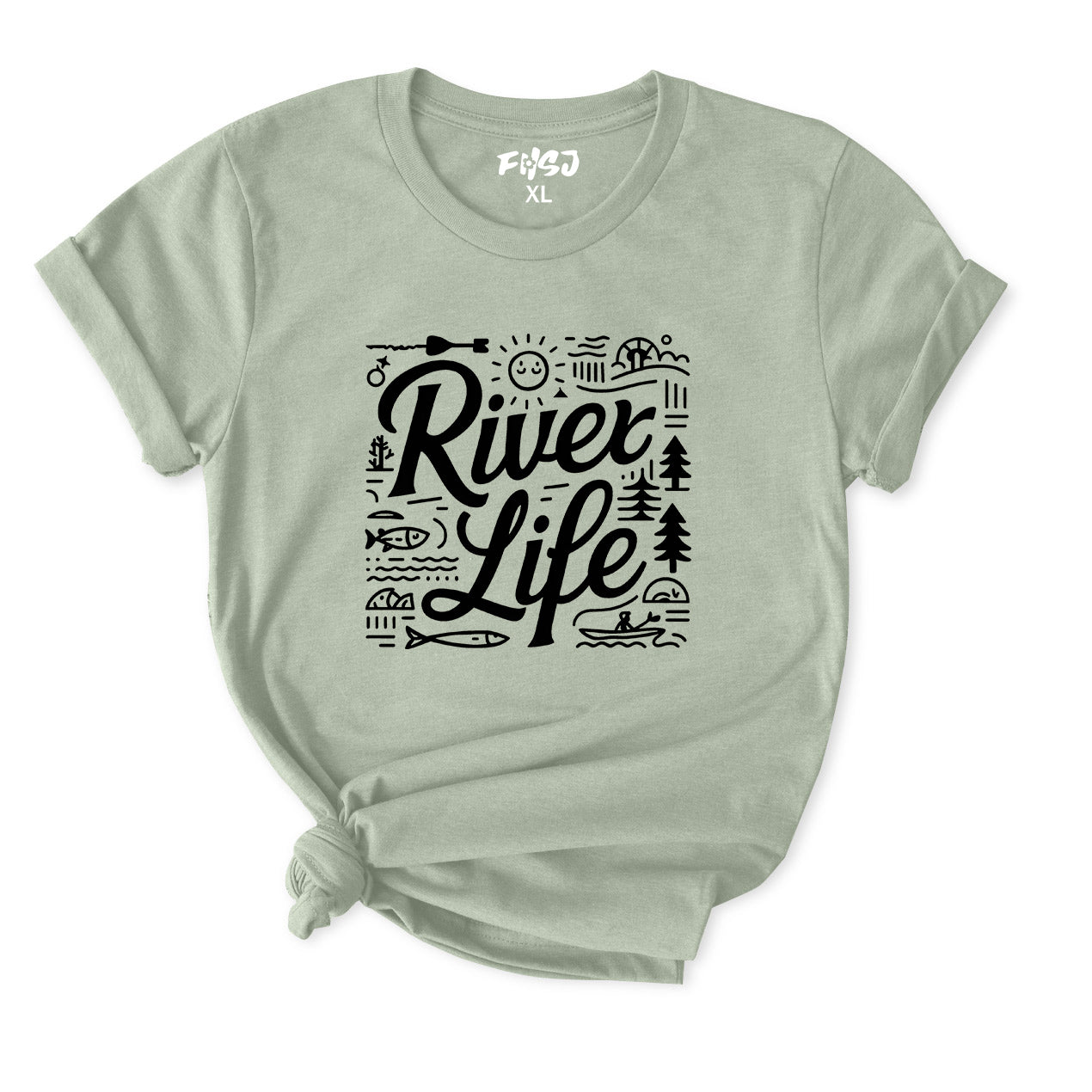 River Life T-Shirt for Women