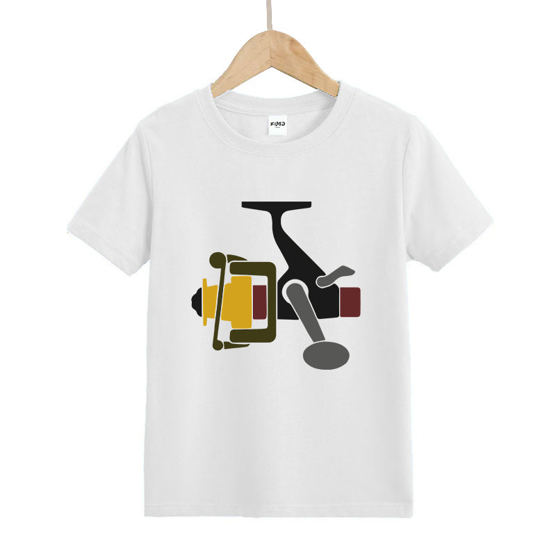 Spinning Reel Kid's T-Shirts