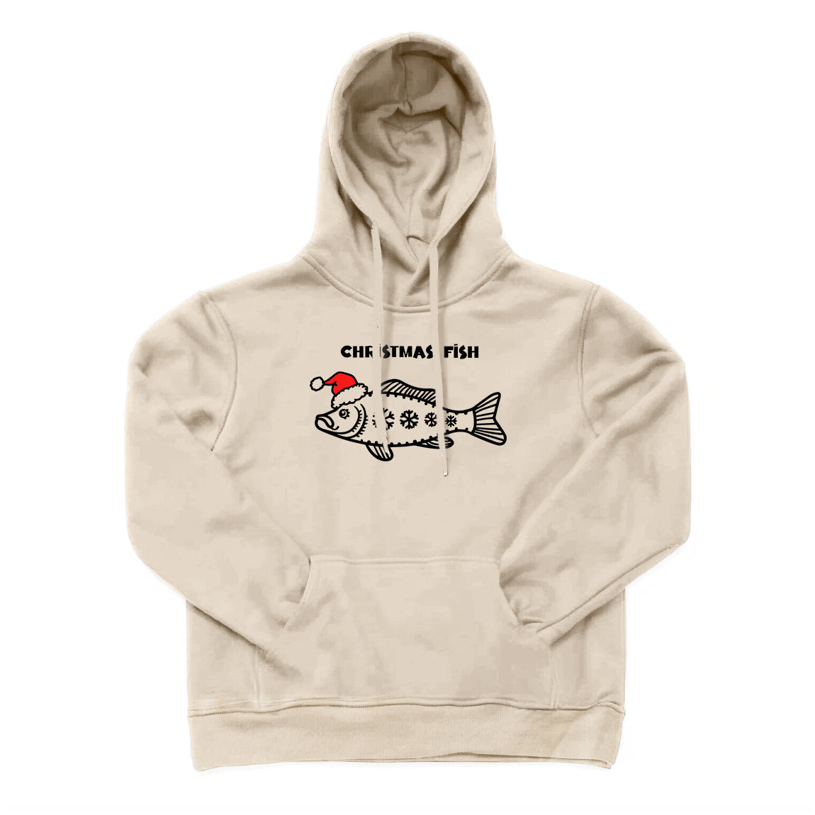 Christmas Fish Hoodie