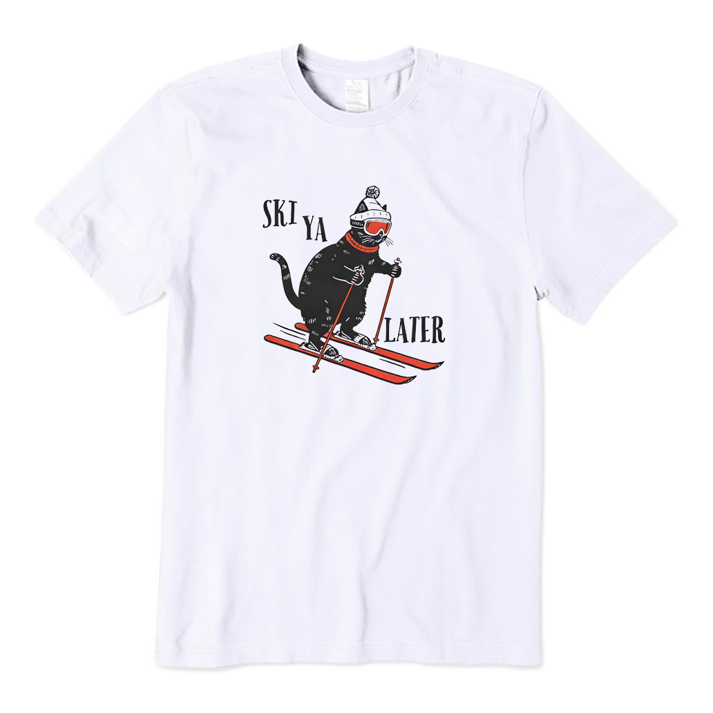 Ski Ya Later Skiing T-shirt