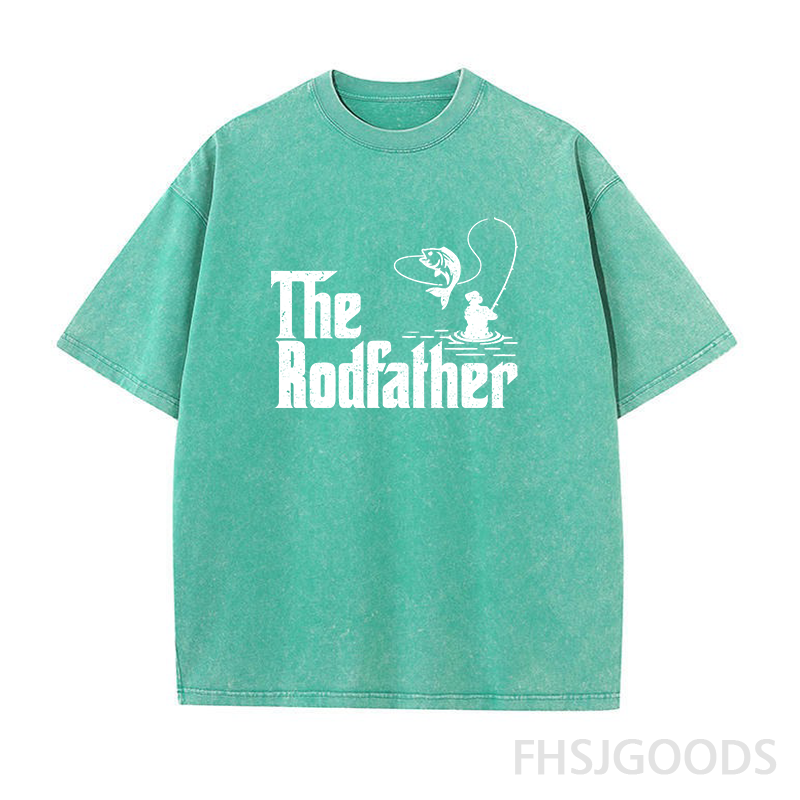 The Rodfather Unisex Distressed T-Shirt