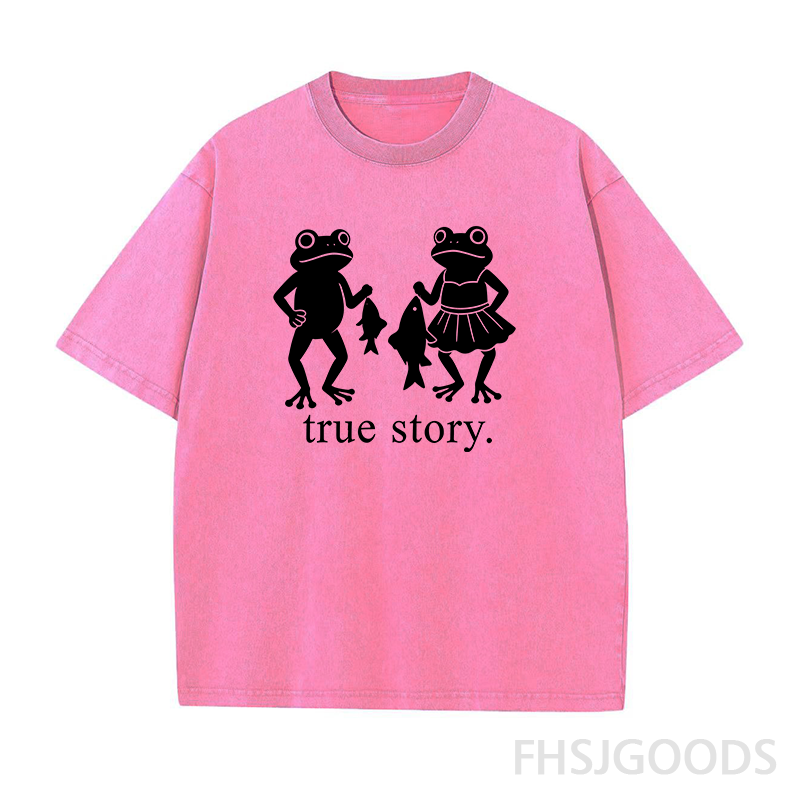 Frogs with Fish Unisex T-Shirt