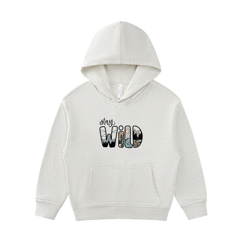Stay Wild Kid's Hoodie