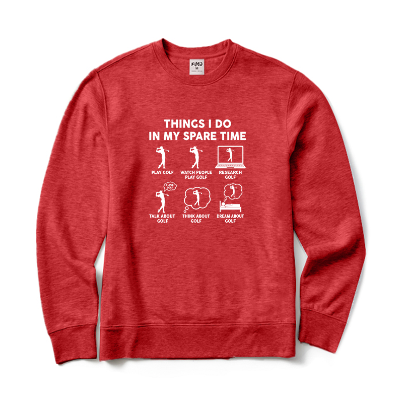 Funny Golf Lover Crewneck Sweatshirt