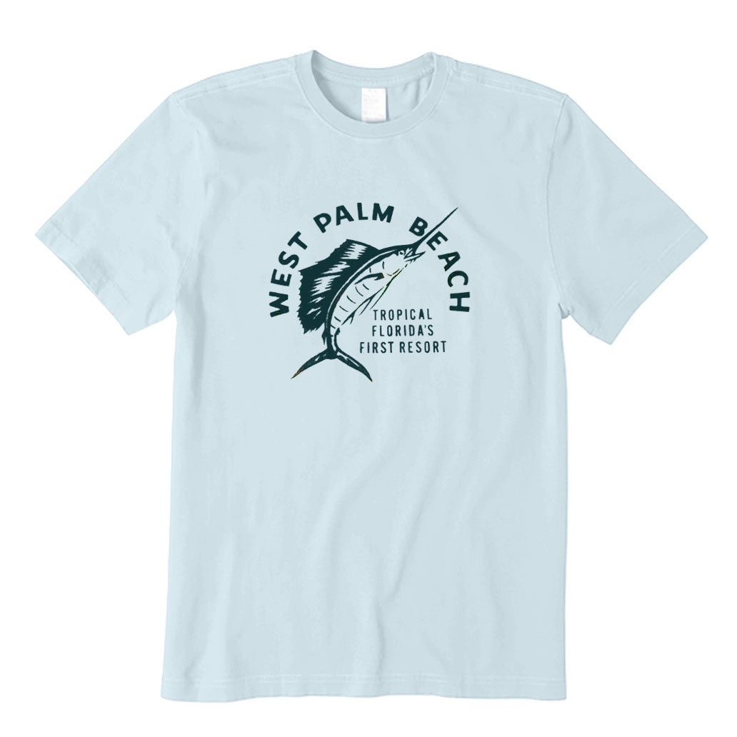 West Palm Beach Florida Fishing T-Shirt