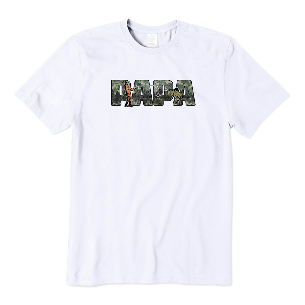 Papa Fishing T-Shirt