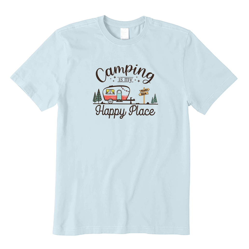 Camping Is My Happy Place T-Shirt
