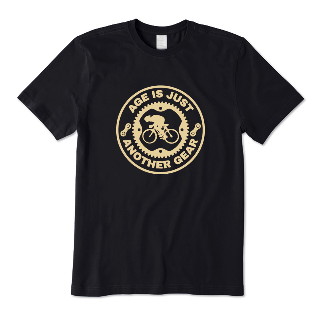 Age Is Just Another Gear Cycling T-shirt
