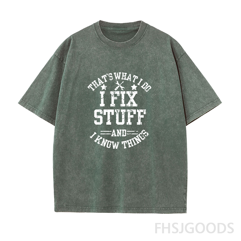 That's What I Do Unisex Distressed T-Shirt