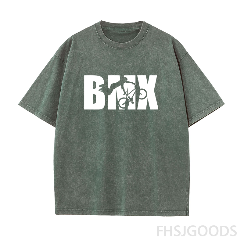 Bicycle Lover Unisex Distressed T-Shirt