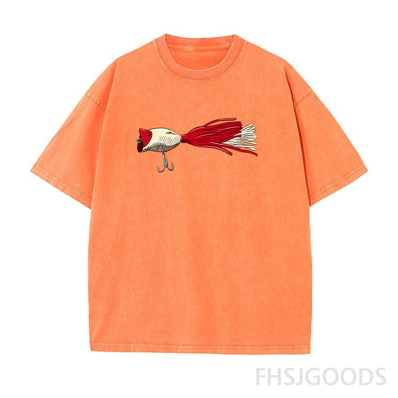 Fishing Lure Unisex Distressed T-Shirt