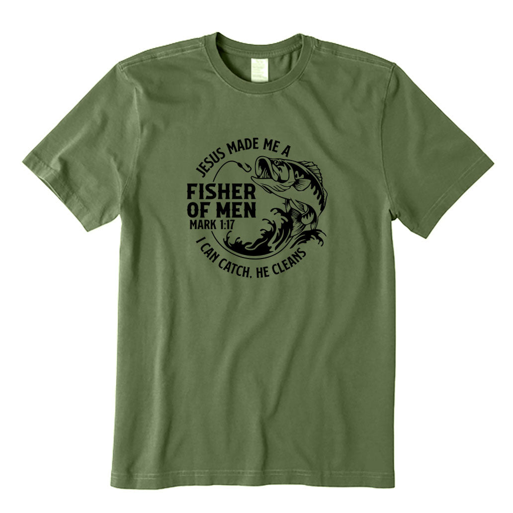 Jesus Made Me A Fisherman T-Shirt
