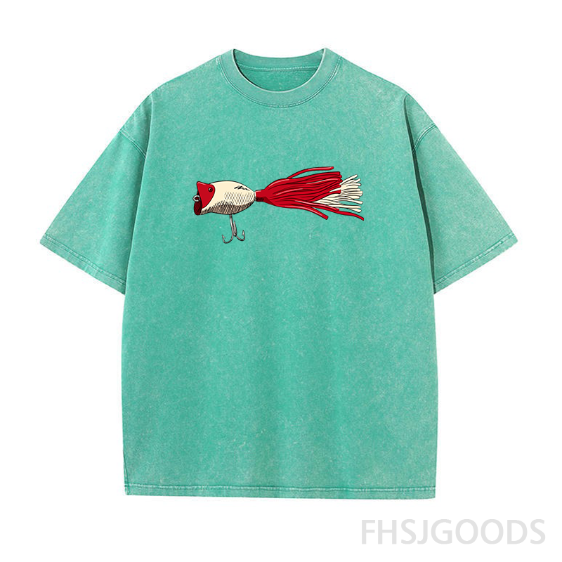 Fishing Lure Unisex Distressed T-Shirt