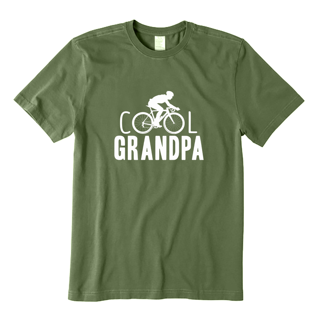 Funny Retired Grandpa Cycling T-shirt