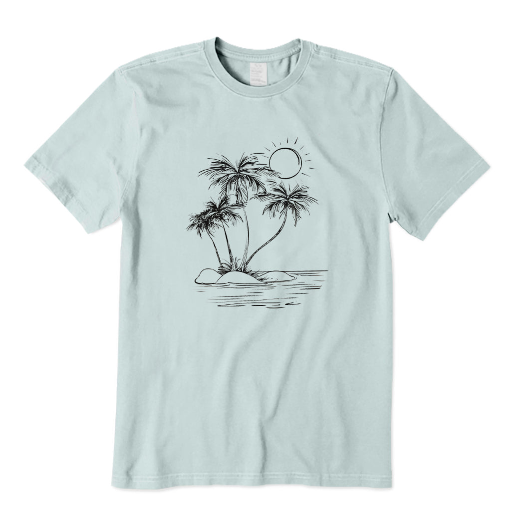 Palm Tree Beach T-Shirt
