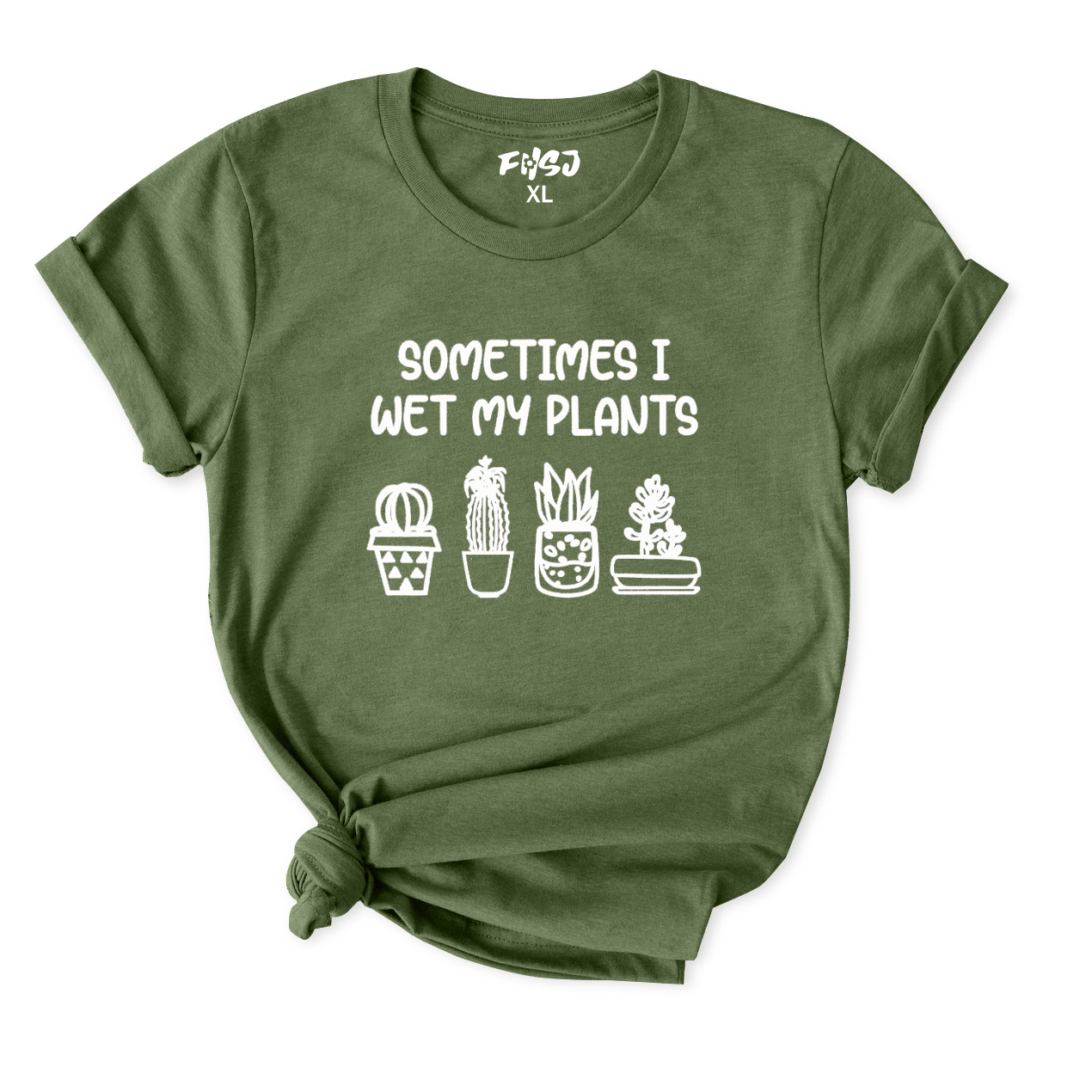 Sometimes I Wet My Plants T-Shirt for Women