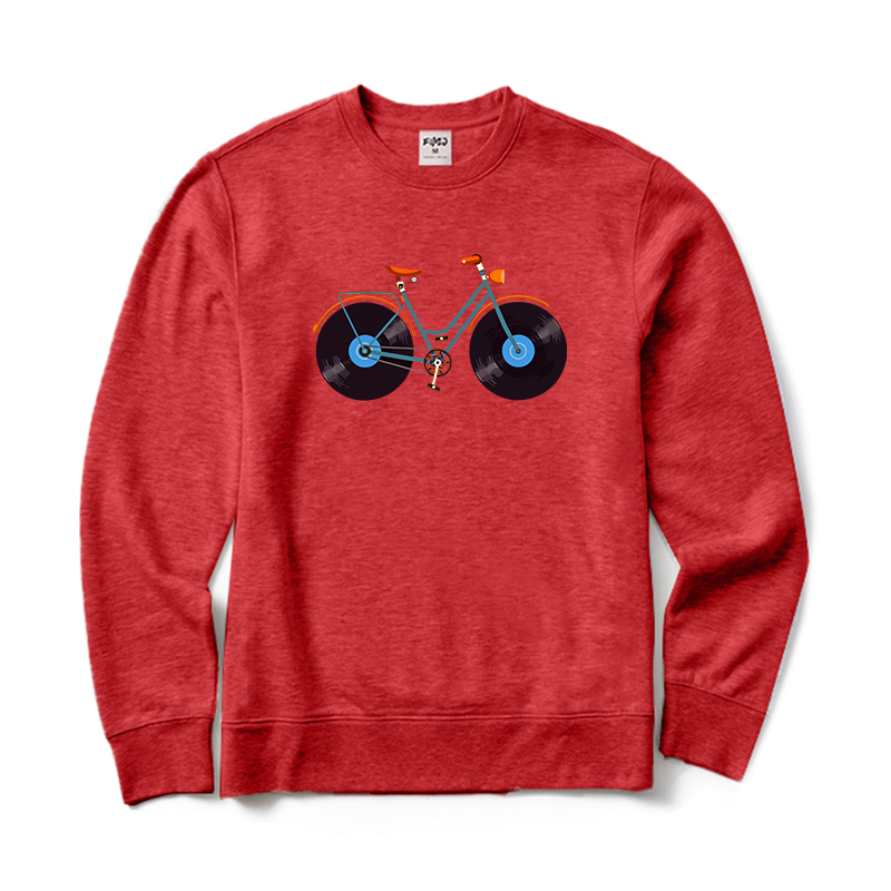Music Lover’s Bike Sweatshirt