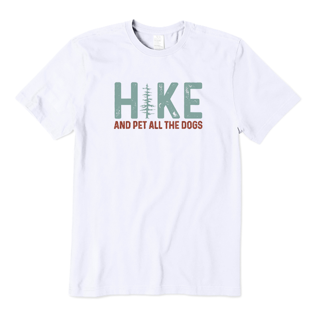 Hike and Pet All The Dogs T-Shirt