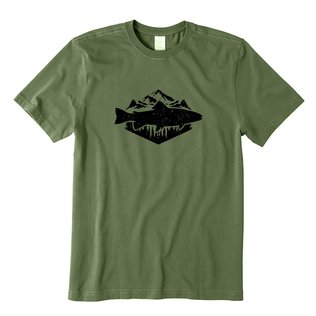 Mountain Trout Fishing T-Shirt