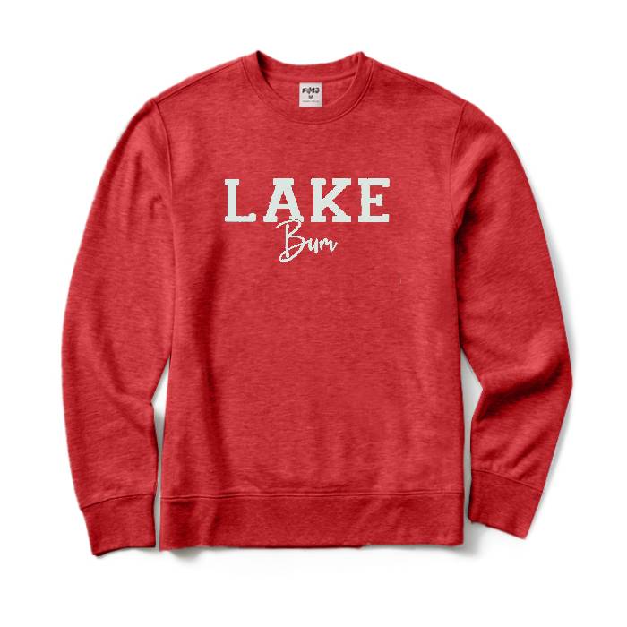 Lake Bum Crewneck Sweatshirt