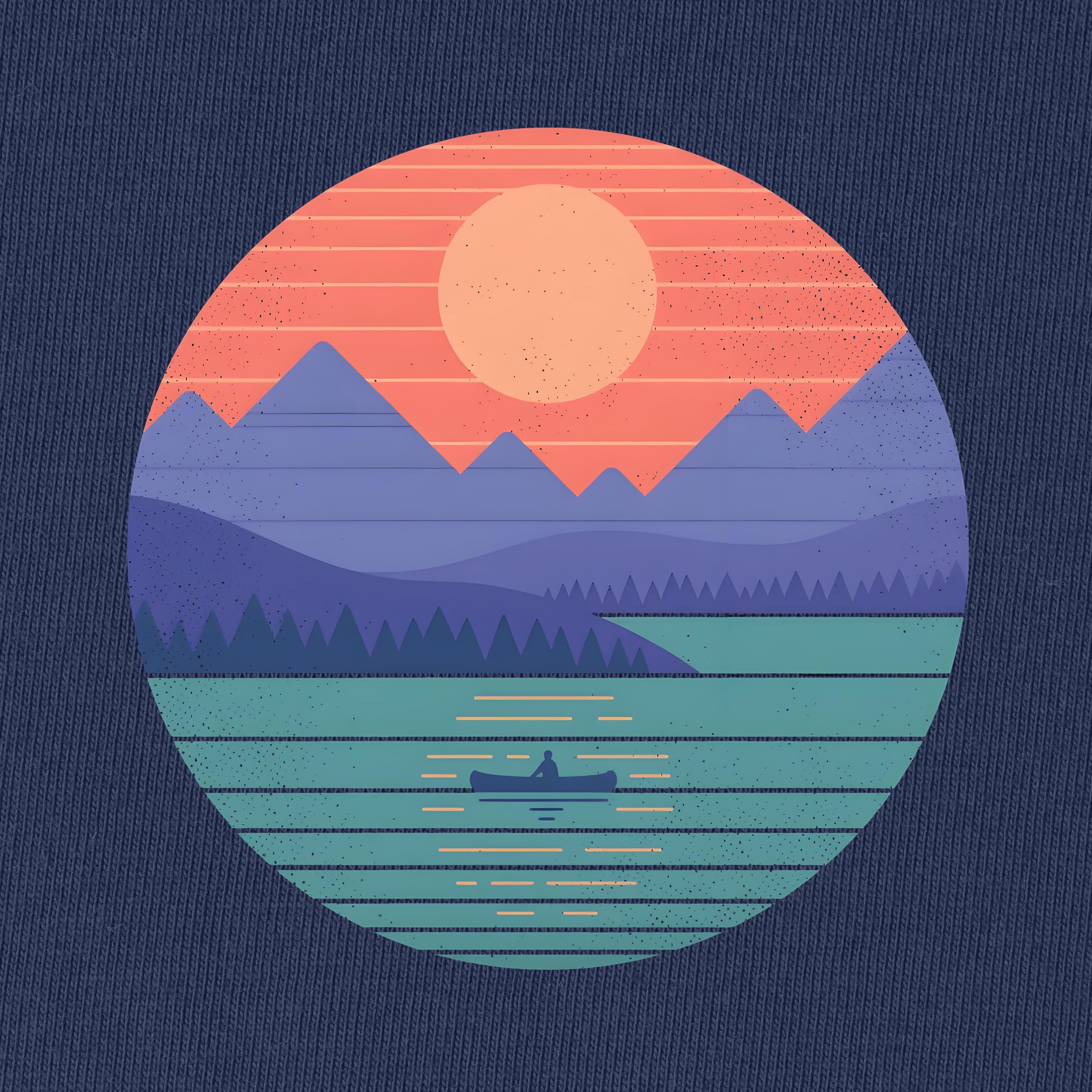 Peaceful Reflection On The Lake T-Shirt
