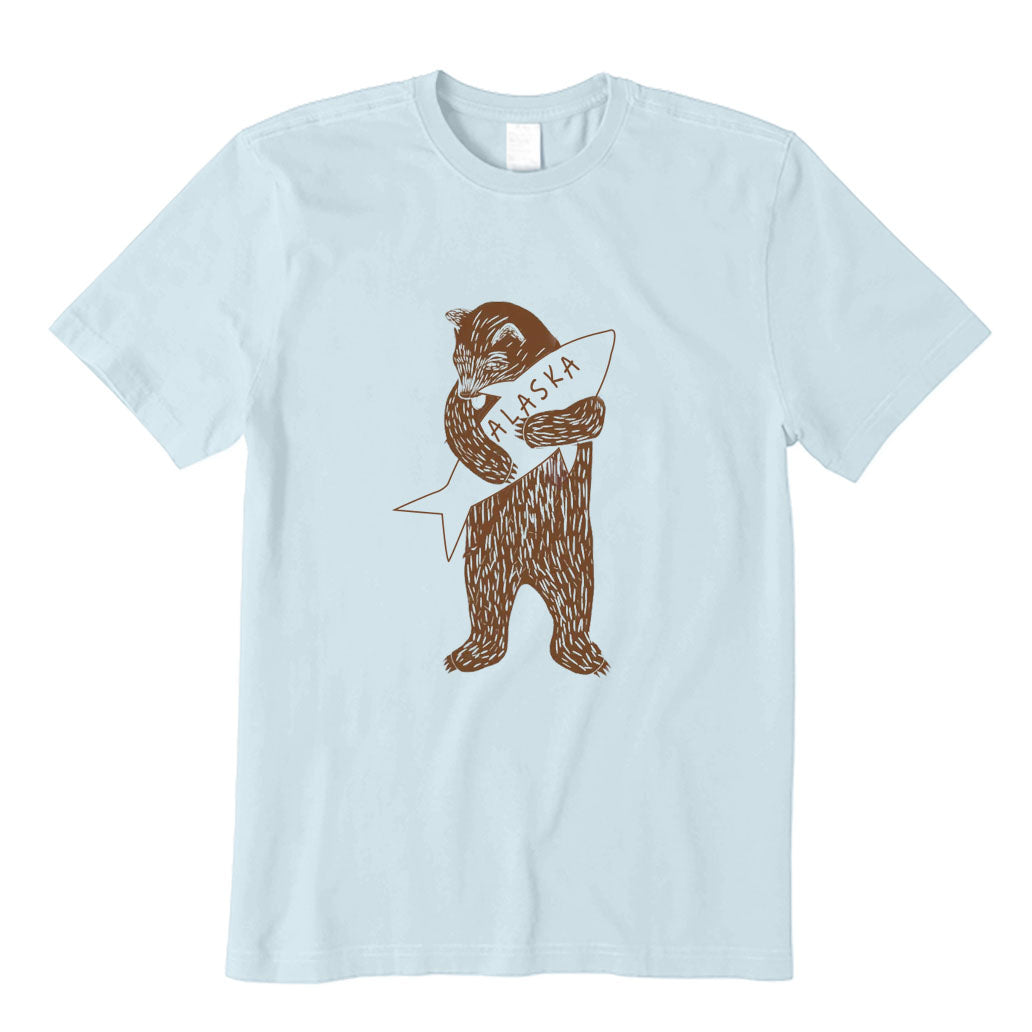 Alaska Bear Fishing T-Shirt