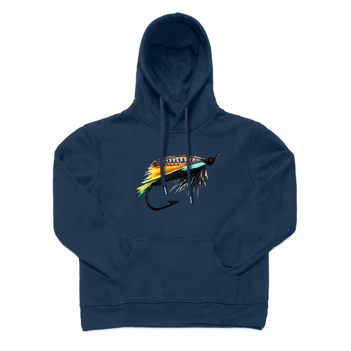 Trout Fly Lure Hoodie