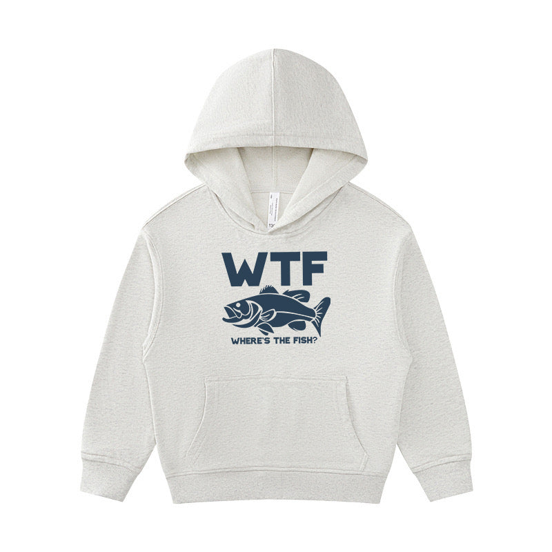 WTF Where Is The Fish?Kid's Hoodie