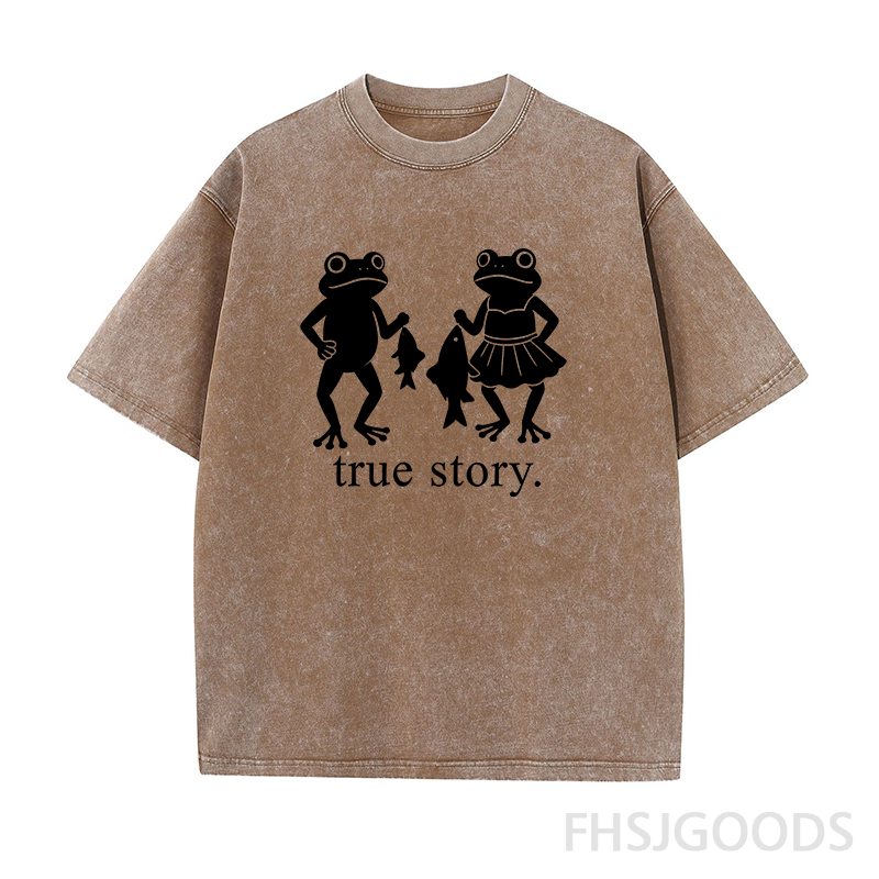 Frogs with Fish Unisex T-Shirt