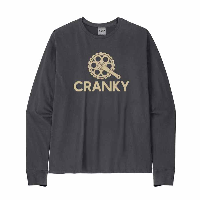 Cranky Funny Bike Long Sleeve T-Shirt