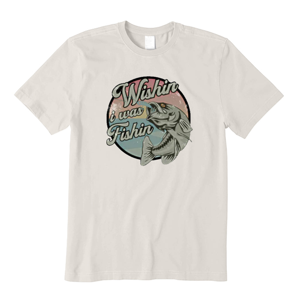 Wishing I Was Fishing T-Shirt